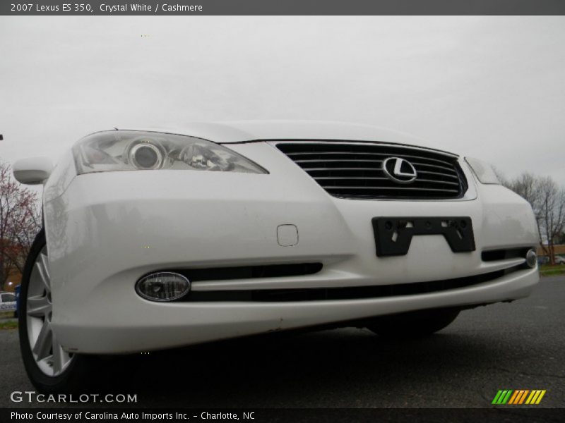 Crystal White / Cashmere 2007 Lexus ES 350