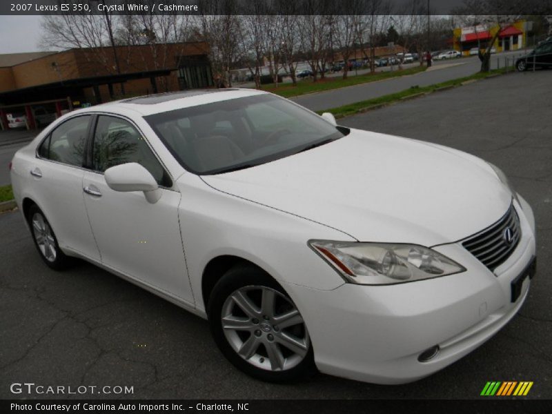 Crystal White / Cashmere 2007 Lexus ES 350