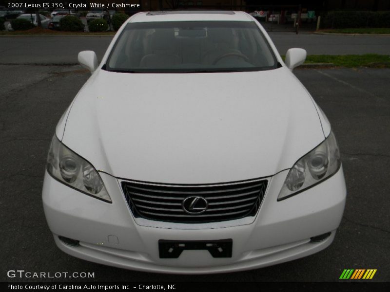 Crystal White / Cashmere 2007 Lexus ES 350