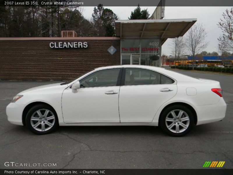 Crystal White / Cashmere 2007 Lexus ES 350