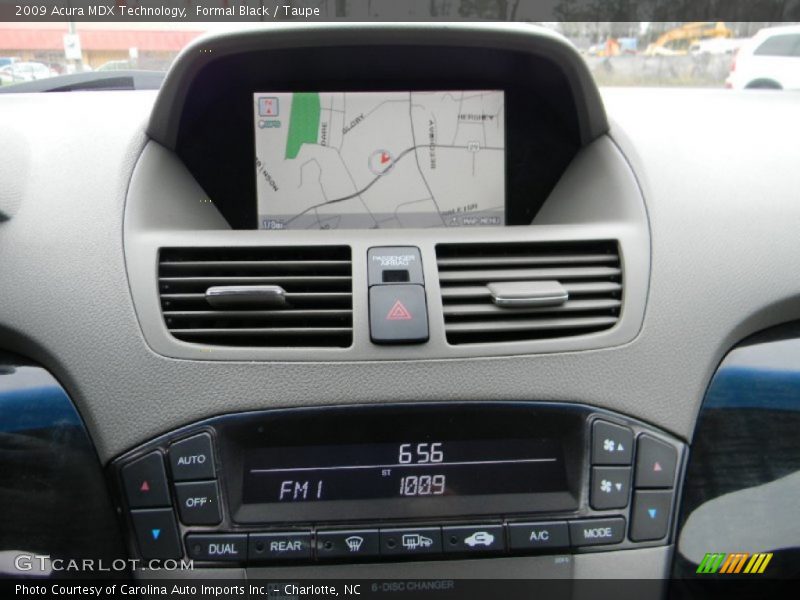 Formal Black / Taupe 2009 Acura MDX Technology