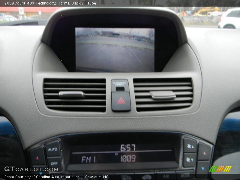 Formal Black / Taupe 2009 Acura MDX Technology