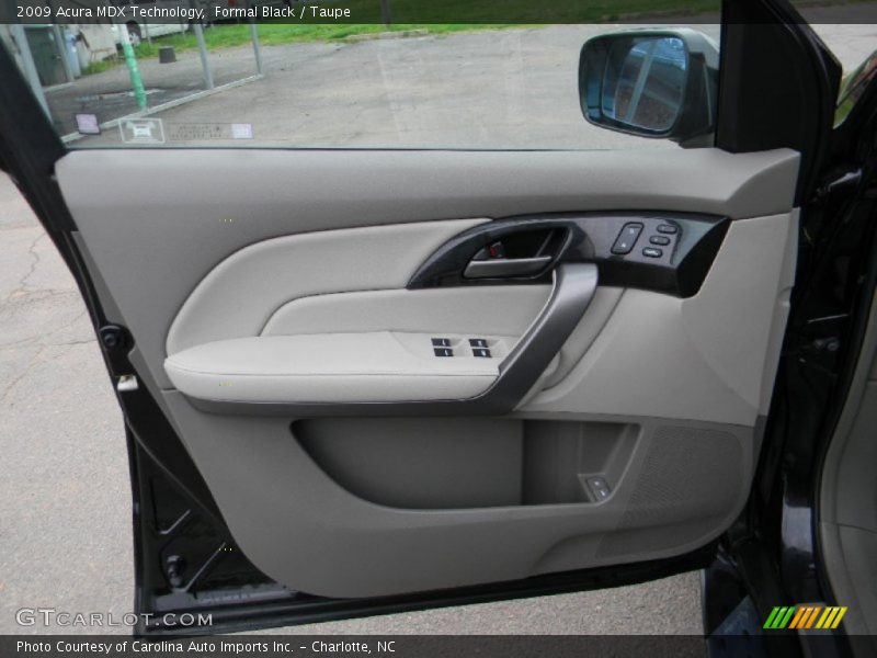 Formal Black / Taupe 2009 Acura MDX Technology