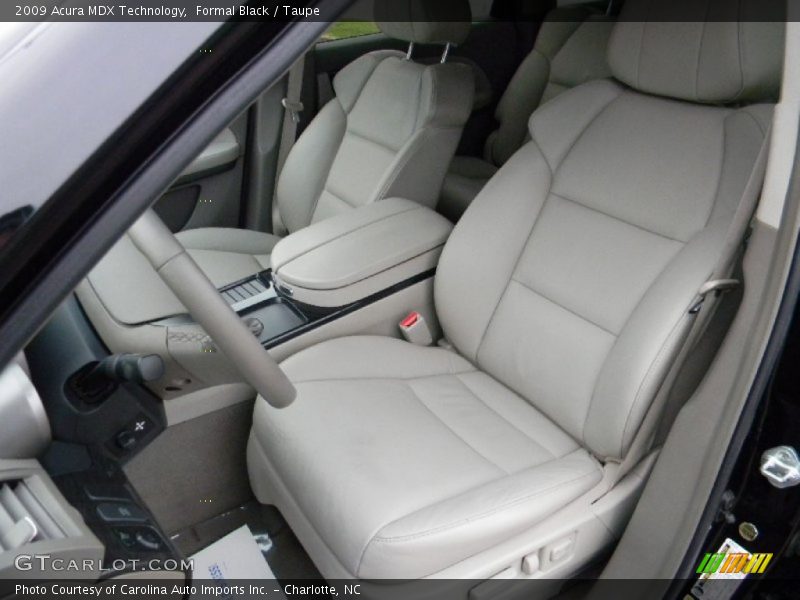 Formal Black / Taupe 2009 Acura MDX Technology