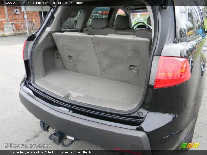 Formal Black / Taupe 2009 Acura MDX Technology