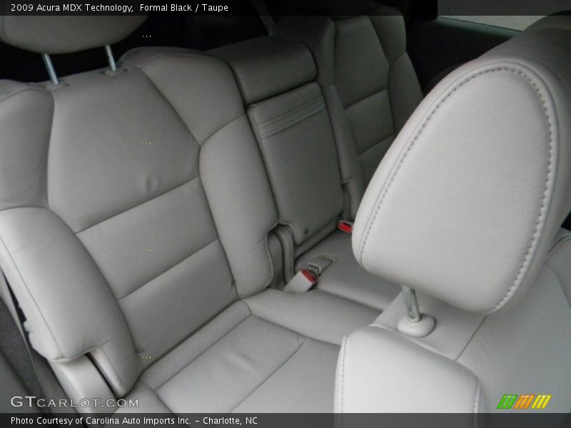 Formal Black / Taupe 2009 Acura MDX Technology