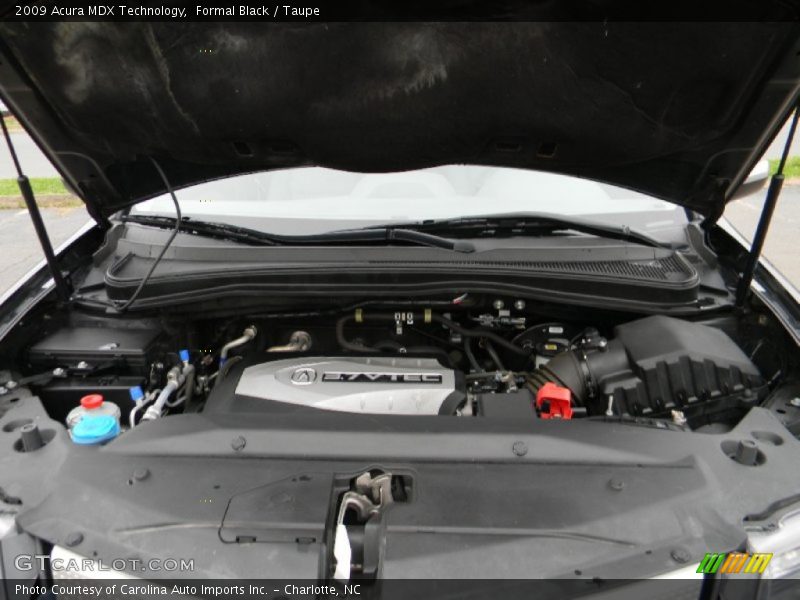 Formal Black / Taupe 2009 Acura MDX Technology