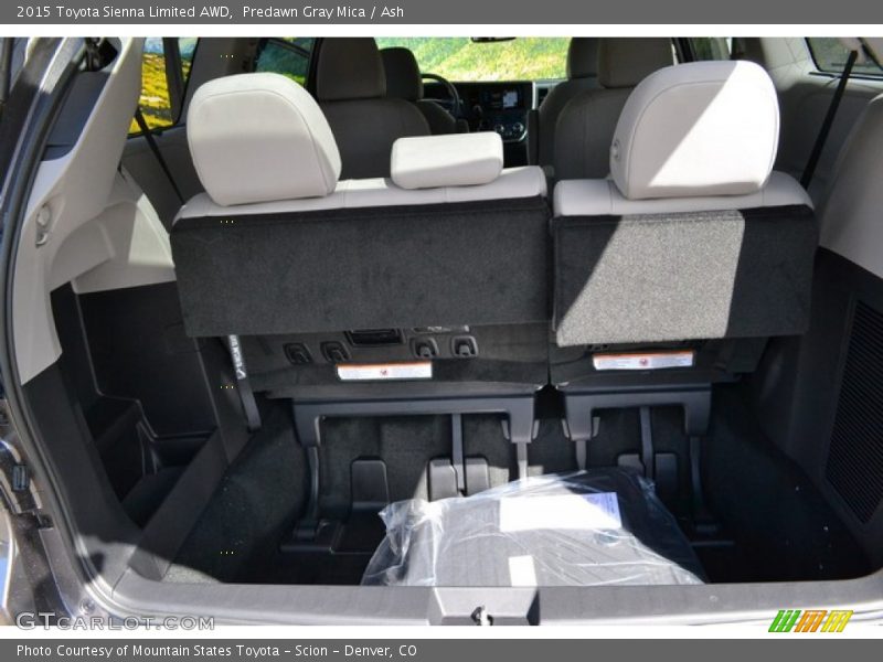Predawn Gray Mica / Ash 2015 Toyota Sienna Limited AWD