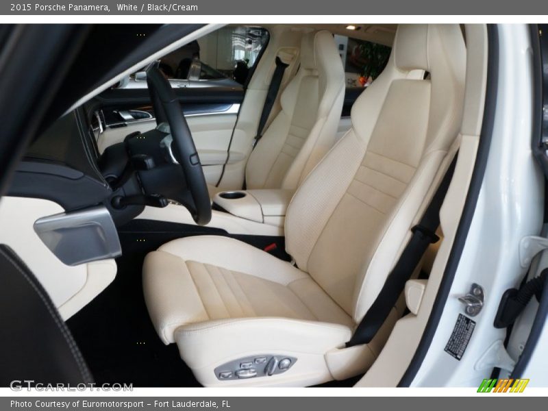 Front Seat of 2015 Panamera 