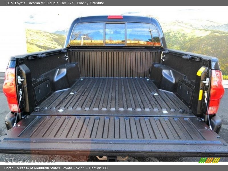Black / Graphite 2015 Toyota Tacoma V6 Double Cab 4x4
