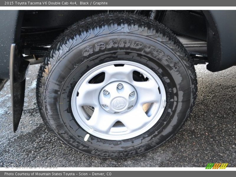 Black / Graphite 2015 Toyota Tacoma V6 Double Cab 4x4