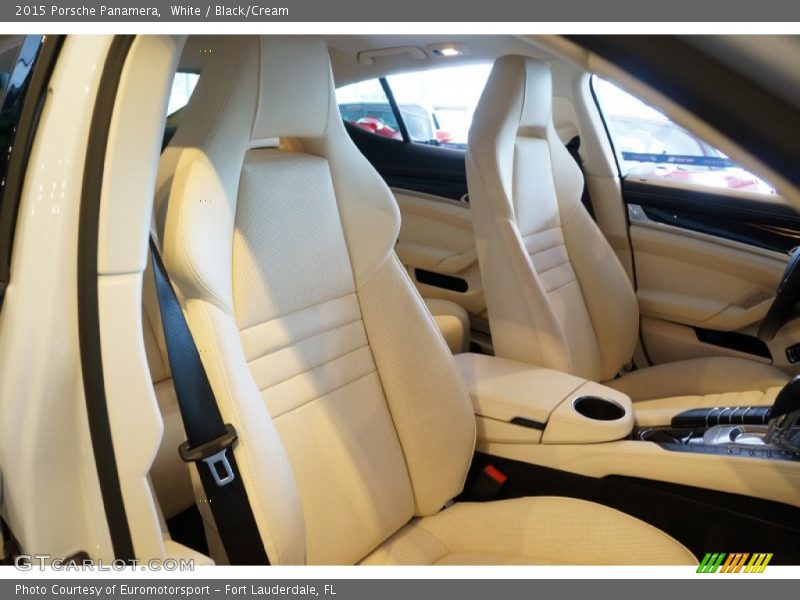 Front Seat of 2015 Panamera 