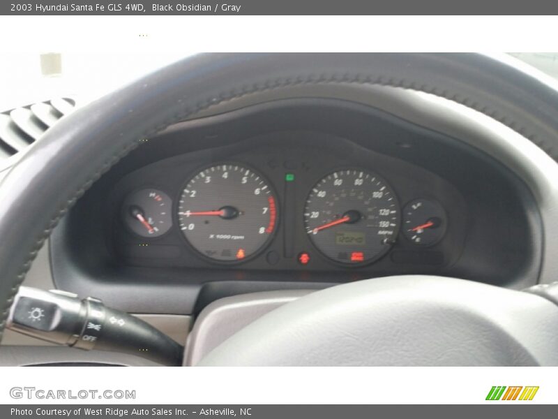  2003 Santa Fe GLS 4WD GLS 4WD Gauges