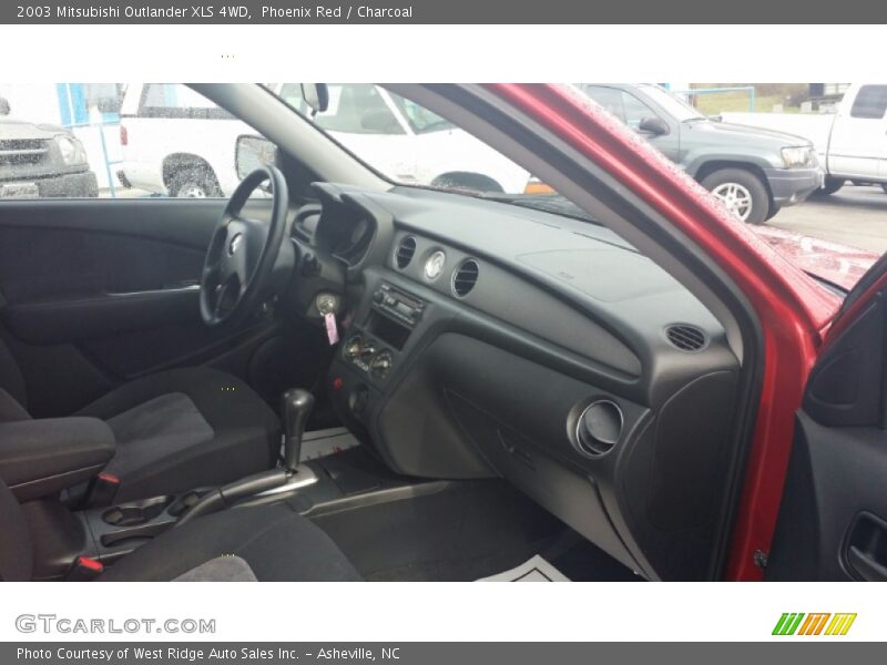 Phoenix Red / Charcoal 2003 Mitsubishi Outlander XLS 4WD