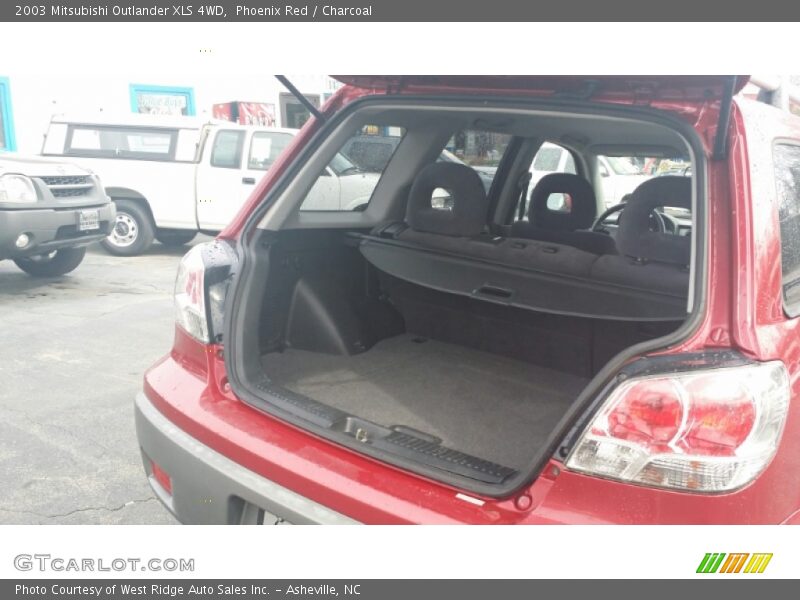 Phoenix Red / Charcoal 2003 Mitsubishi Outlander XLS 4WD