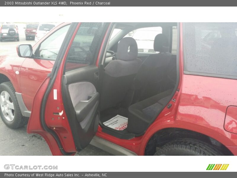 Phoenix Red / Charcoal 2003 Mitsubishi Outlander XLS 4WD