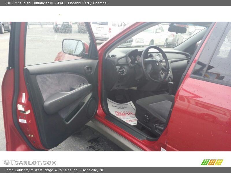 Phoenix Red / Charcoal 2003 Mitsubishi Outlander XLS 4WD
