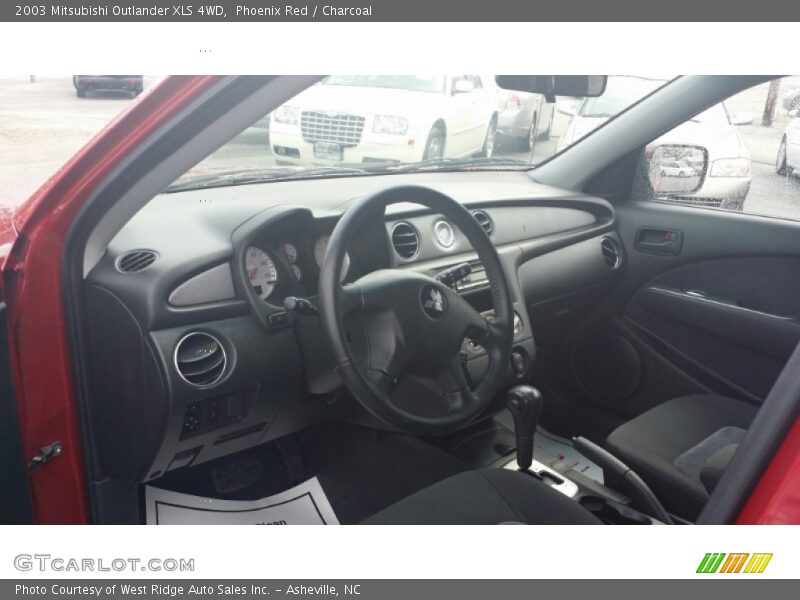 Phoenix Red / Charcoal 2003 Mitsubishi Outlander XLS 4WD