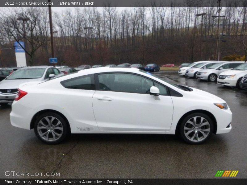 Taffeta White / Black 2012 Honda Civic Si Coupe