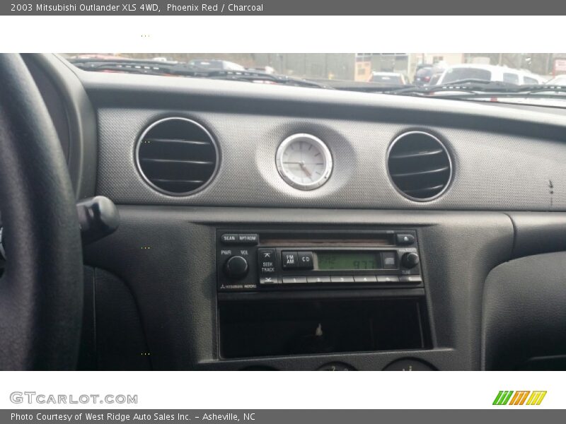 Phoenix Red / Charcoal 2003 Mitsubishi Outlander XLS 4WD