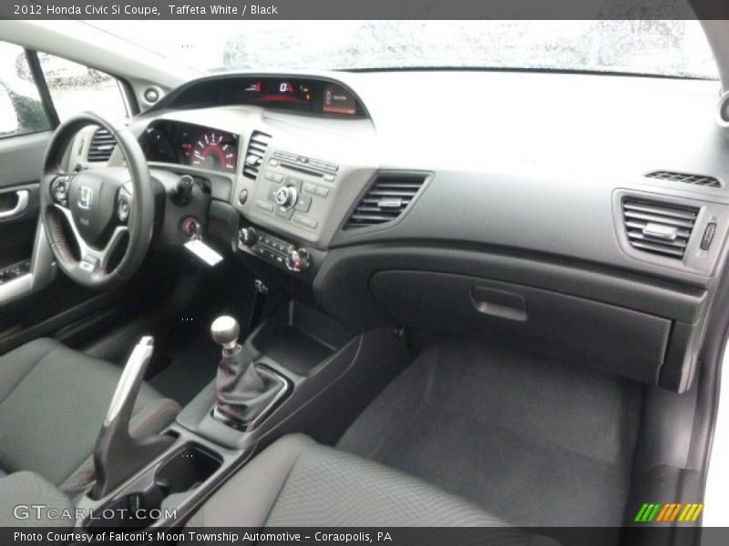 Taffeta White / Black 2012 Honda Civic Si Coupe