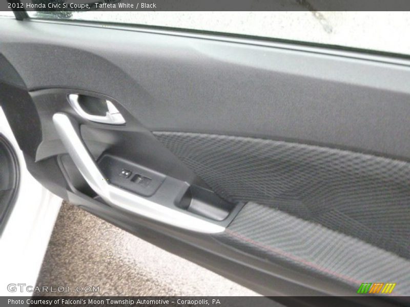 Taffeta White / Black 2012 Honda Civic Si Coupe