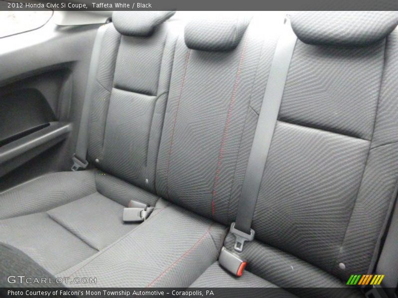 Taffeta White / Black 2012 Honda Civic Si Coupe