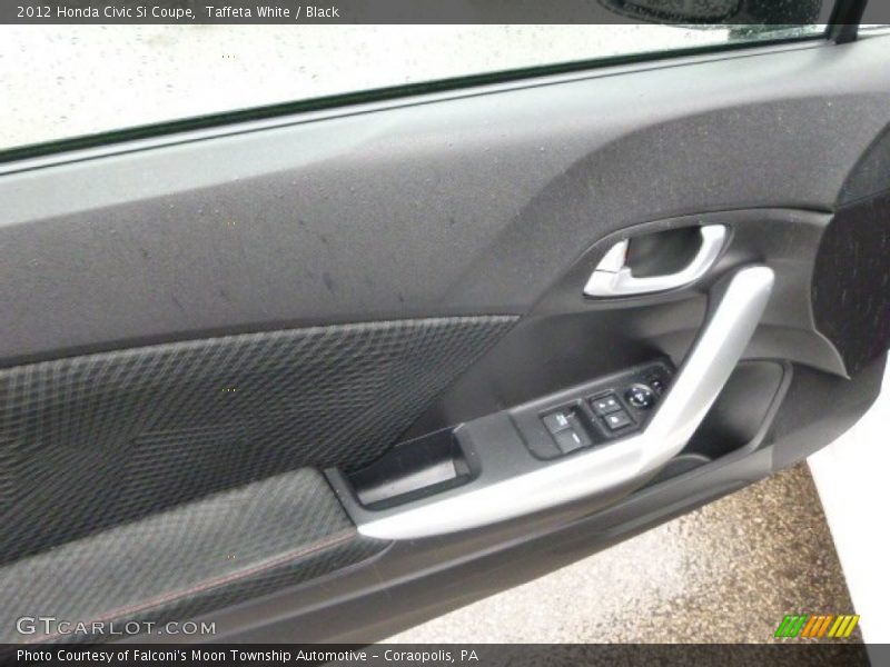 Taffeta White / Black 2012 Honda Civic Si Coupe