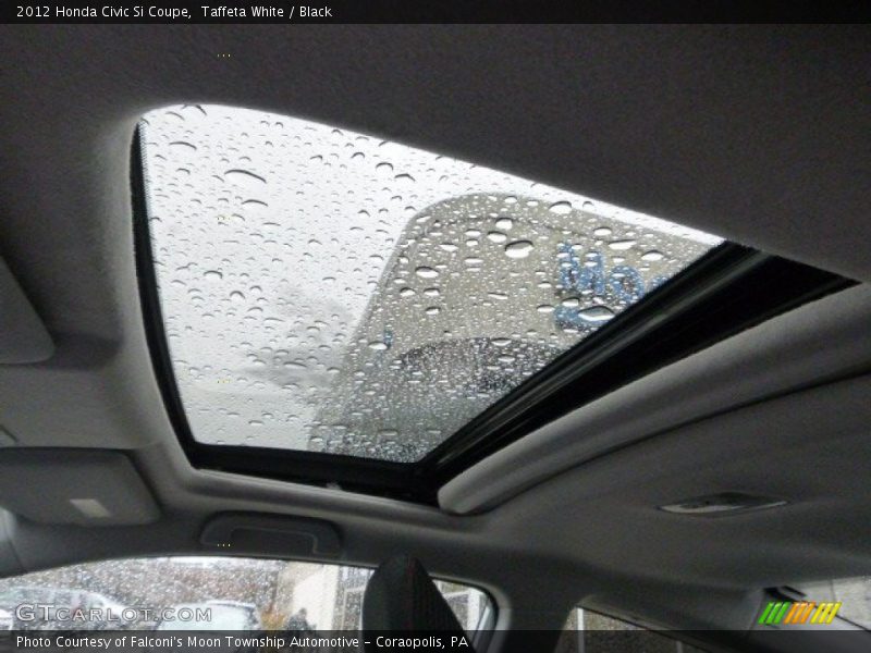 Taffeta White / Black 2012 Honda Civic Si Coupe