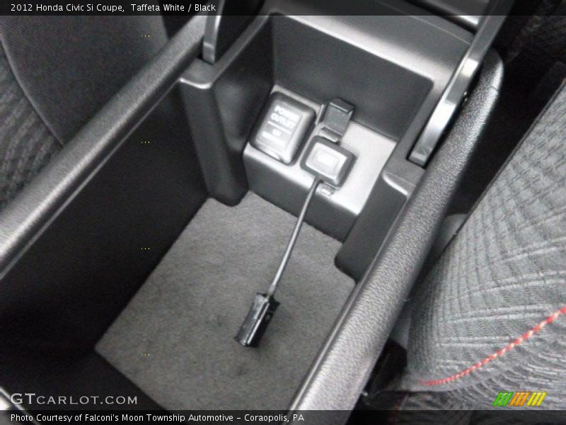 Taffeta White / Black 2012 Honda Civic Si Coupe