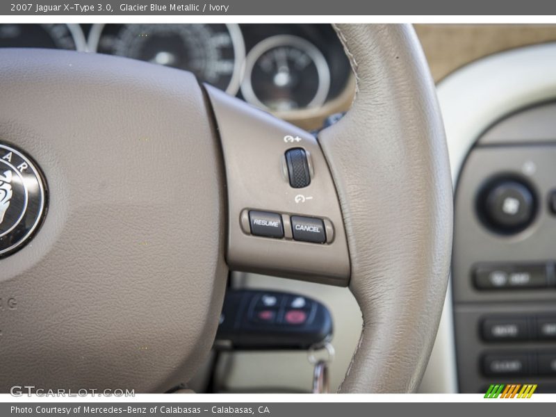 Controls of 2007 X-Type 3.0