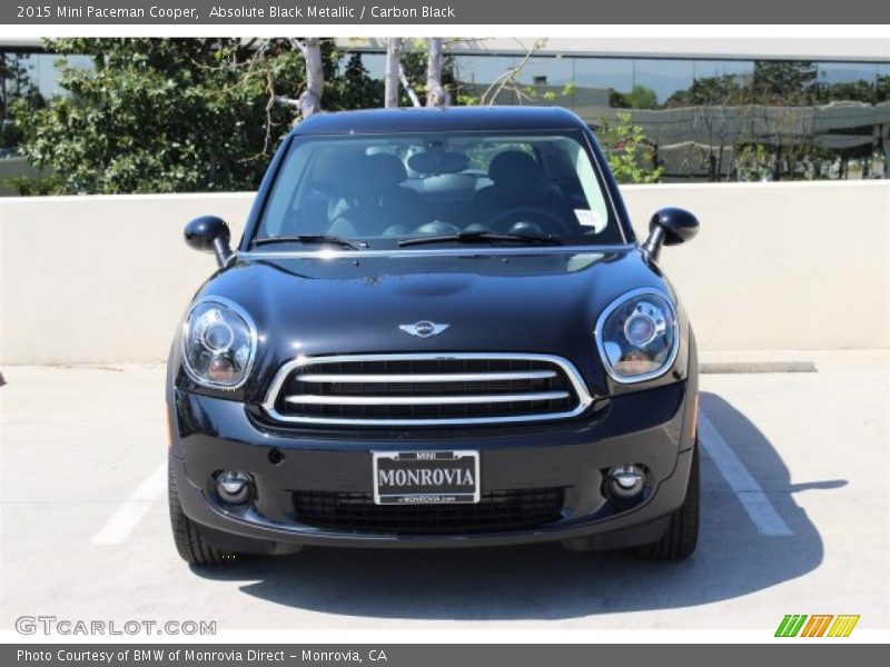 Absolute Black Metallic / Carbon Black 2015 Mini Paceman Cooper