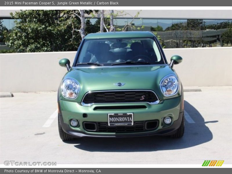 Jungle Green Metallic / Carbon Black 2015 Mini Paceman Cooper S