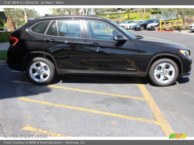 Jet Black / Black 2015 BMW X1 sDrive28i