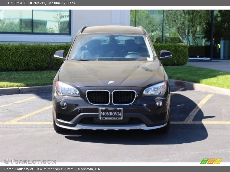 Jet Black / Black 2015 BMW X1 sDrive28i