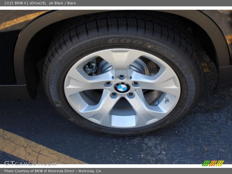 Jet Black / Black 2015 BMW X1 sDrive28i