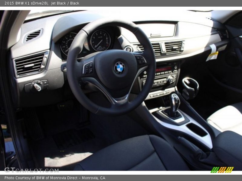 Jet Black / Black 2015 BMW X1 sDrive28i
