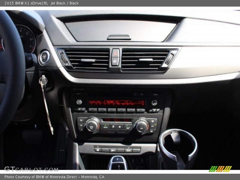 Jet Black / Black 2015 BMW X1 sDrive28i