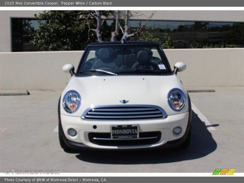 Pepper White / Carbon Black 2015 Mini Convertible Cooper