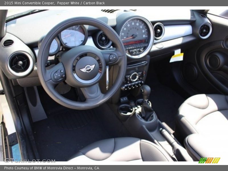 Pepper White / Carbon Black 2015 Mini Convertible Cooper