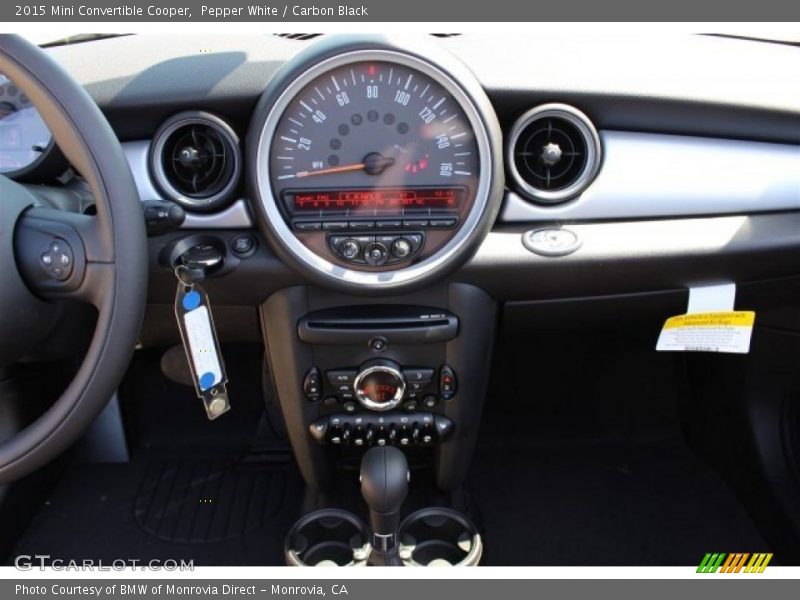 Pepper White / Carbon Black 2015 Mini Convertible Cooper