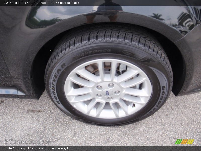 Tuxedo Black / Charcoal Black 2014 Ford Flex SEL