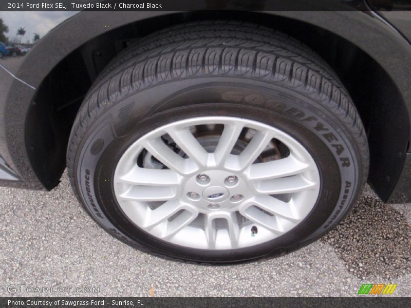 Tuxedo Black / Charcoal Black 2014 Ford Flex SEL