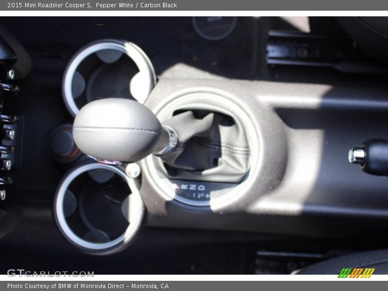 Pepper White / Carbon Black 2015 Mini Roadster Cooper S