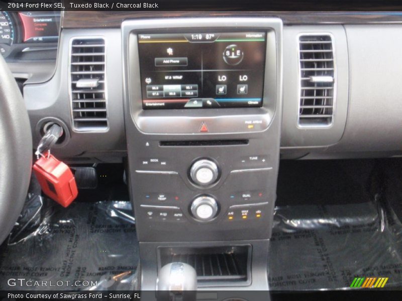 Tuxedo Black / Charcoal Black 2014 Ford Flex SEL