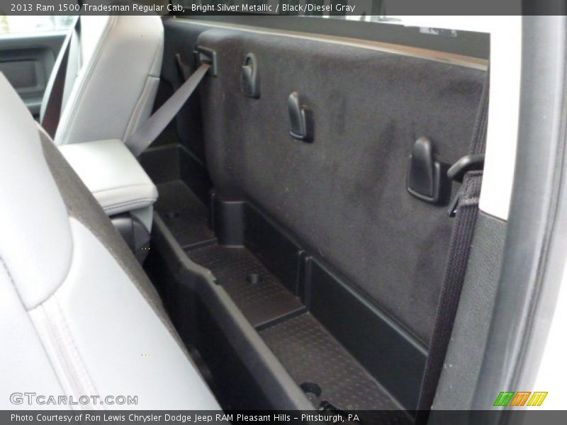 Bright Silver Metallic / Black/Diesel Gray 2013 Ram 1500 Tradesman Regular Cab
