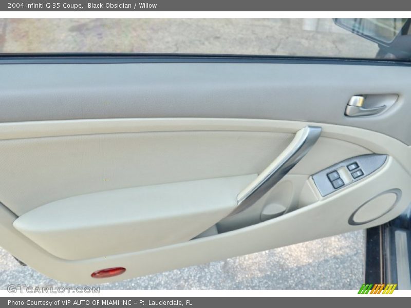 Black Obsidian / Willow 2004 Infiniti G 35 Coupe
