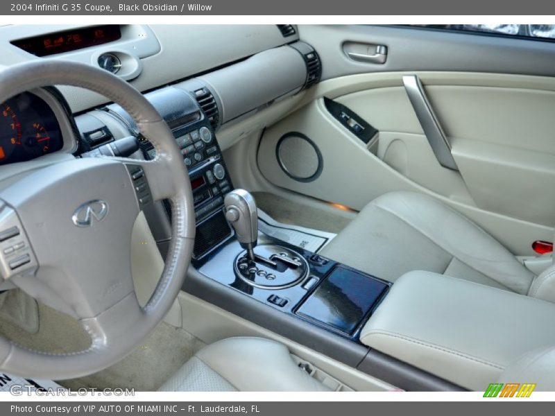 Black Obsidian / Willow 2004 Infiniti G 35 Coupe