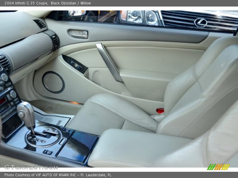 Black Obsidian / Willow 2004 Infiniti G 35 Coupe