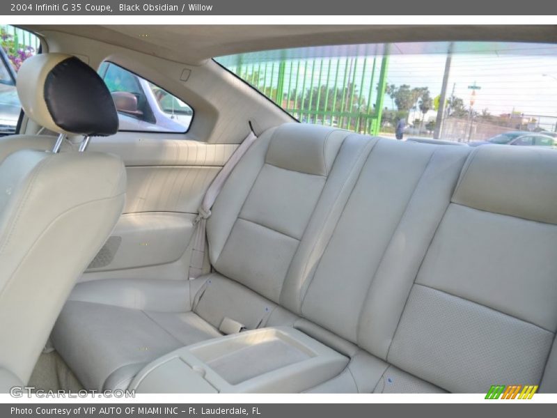Black Obsidian / Willow 2004 Infiniti G 35 Coupe
